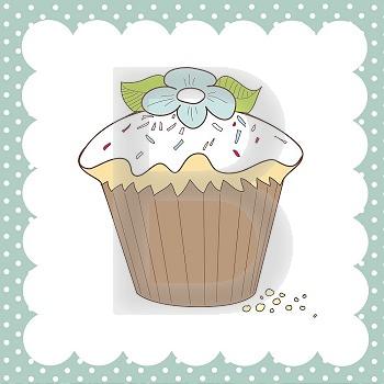 cupcake doodle