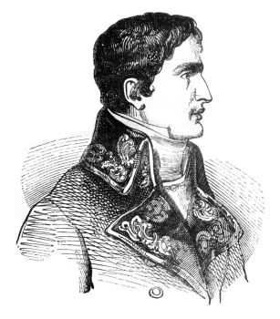 Lucien Bonaparte, vintage engraved illustration. Magasin Pittoresque 1841.