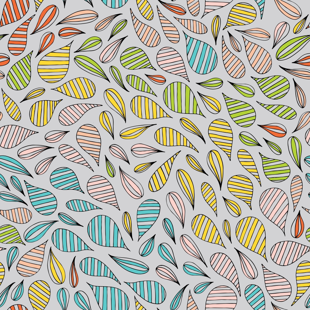 Hand drawn abstract seamless pattern in memphis style. Vector colorful background.. Hand drawn abstract seamless pattern in memphis style. Vector colorful bright colors on white background. Texture for wallpaper, wrapping, textile design, fabric.