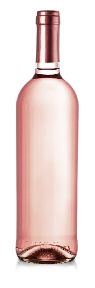 Wine bottle isolated on white background