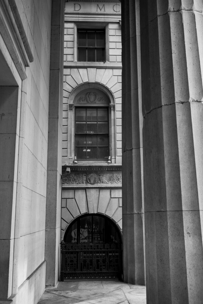 Facade of a building, Manhattan, New York City, New York State, USA