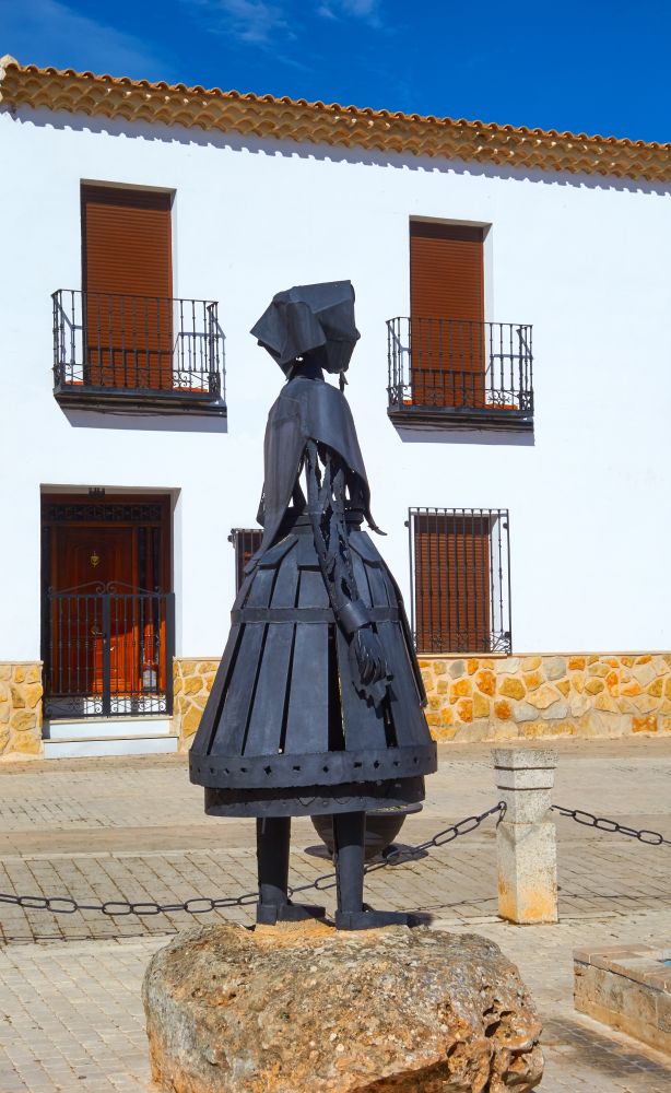 El Toboso Dulcinea memorial in Toledo of La Mancha Spain