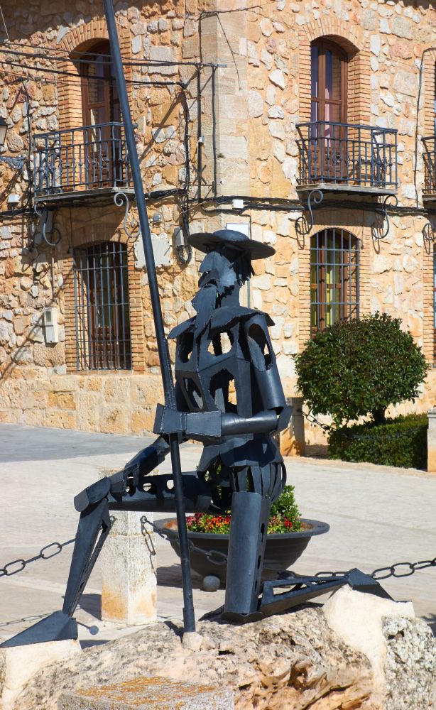 El Toboso Don Quijote memorial in Toledo of La Mancha Spain