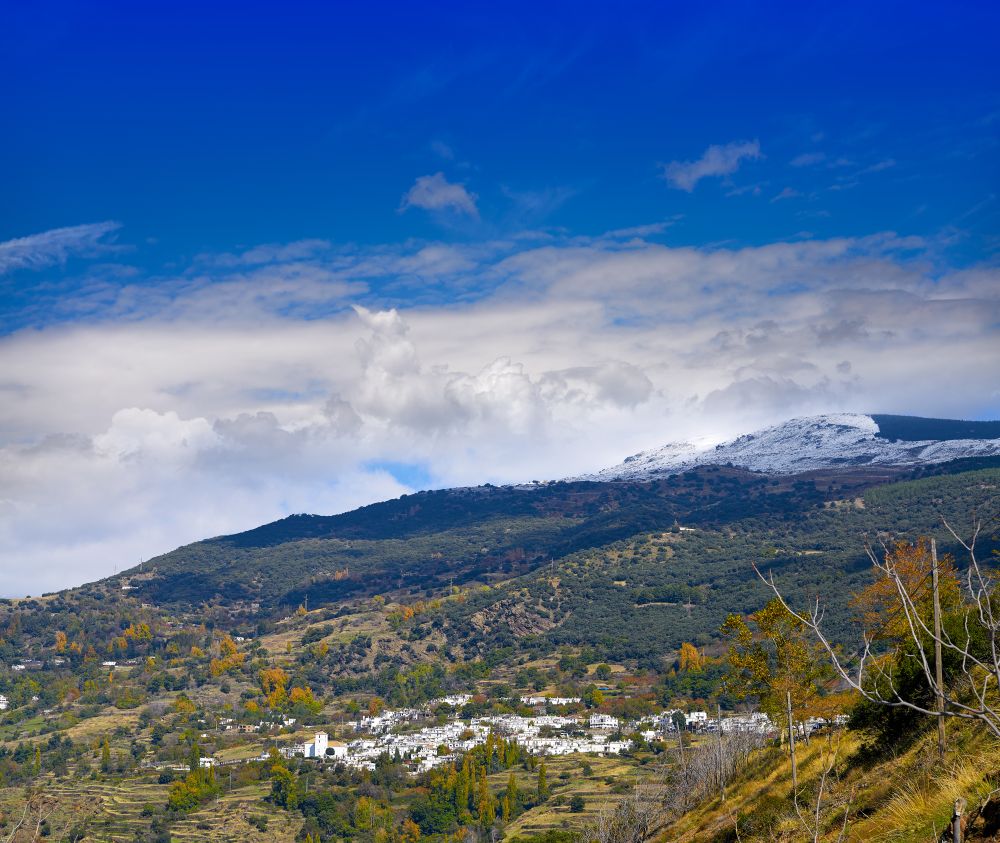 Alpujarras Bubion village in Granada near Sierra Nevada of spain