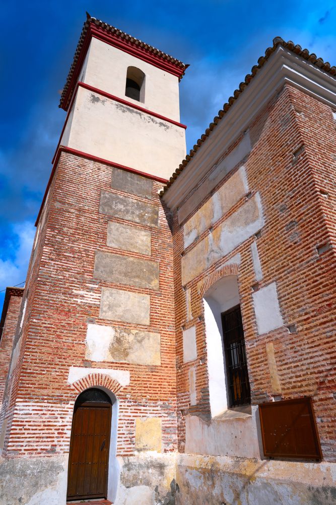 Pampaneira church at Alpujarras of Granada in Andalusia Spain