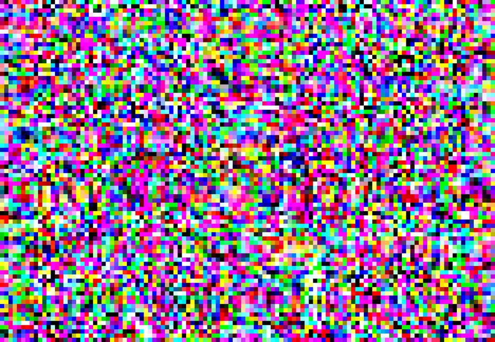 Screen color pixels glitch, video signal transfer error, corrupted or damaged digital file and data read problem artifacts graphic effect. Television signal loss, broken TV display abstract background. Screen pixel glitch, corrupted digital data effect