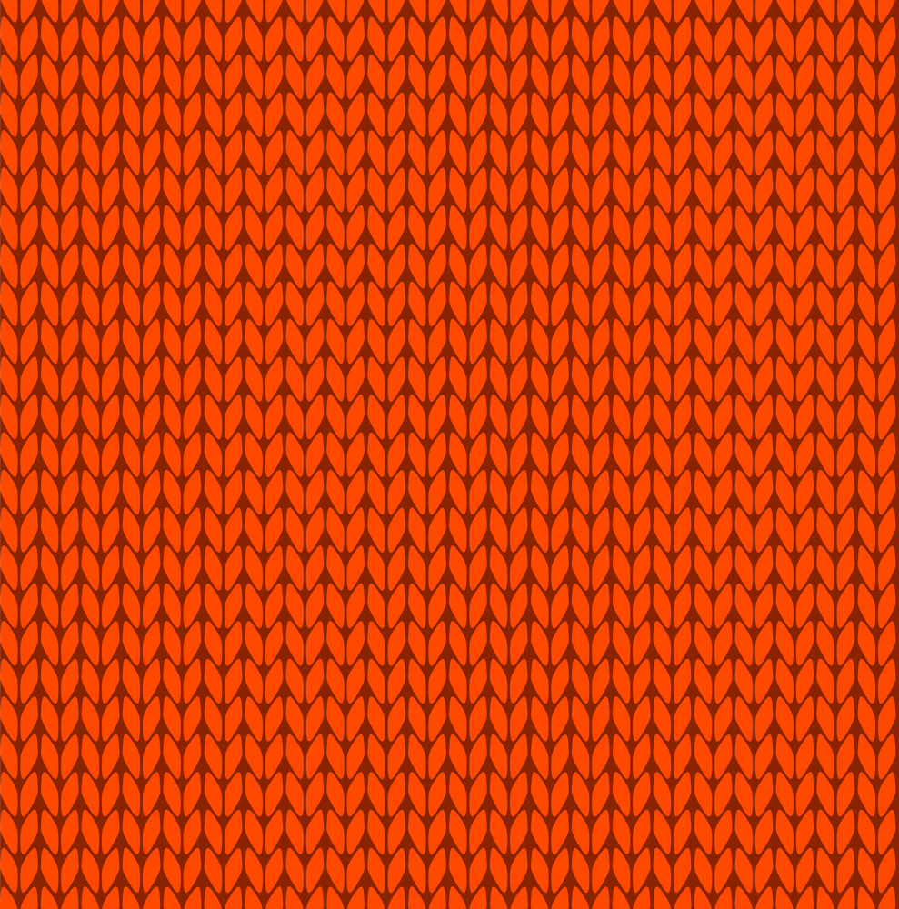 Seamless knitted vector pattern illustration