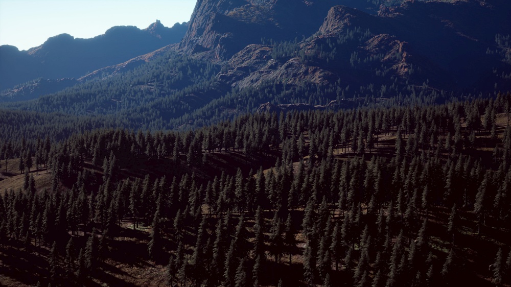mountain landscape in Colorado Rocky Mountains