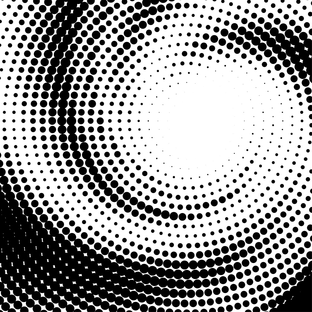 Halftone effect, trendy dotted illusion of gradient, vector EPS10. Abstract halftone background. Faded dot screen.. Halftone effect, trendy dotted illusion of gradient, vector EPS10