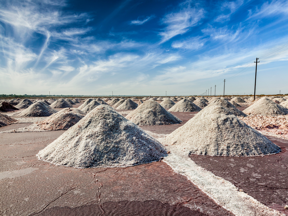 Salt mine at Sambhar Lake. Rajasthan, India. Salt mine at Sambhar Lake, Rajasthan, India