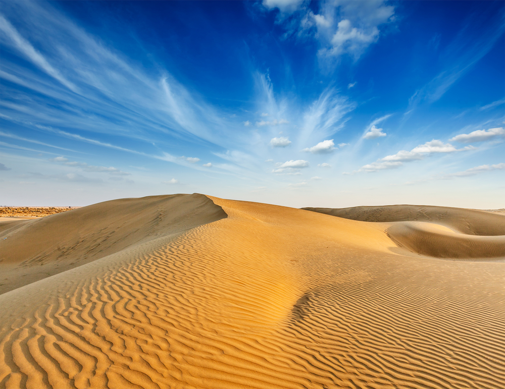 Dunes of Thar Desert, Rajasthan India. Dunes of Thar Desert, Rajasthan, India