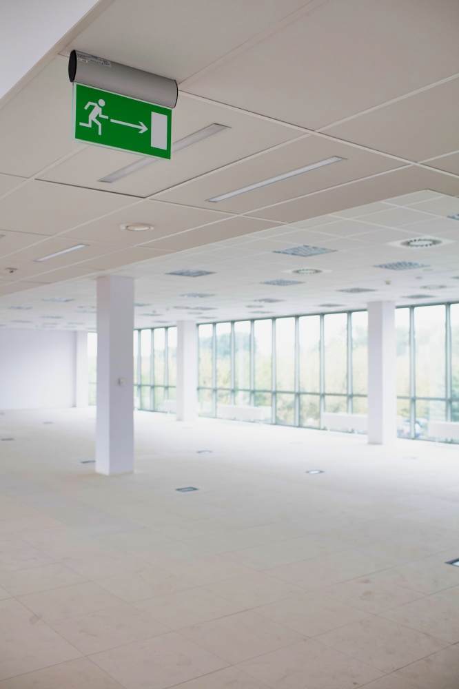 Photo of new empty office interior