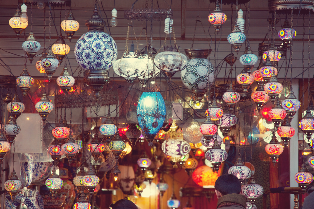 Oriental Lamps in turkish market