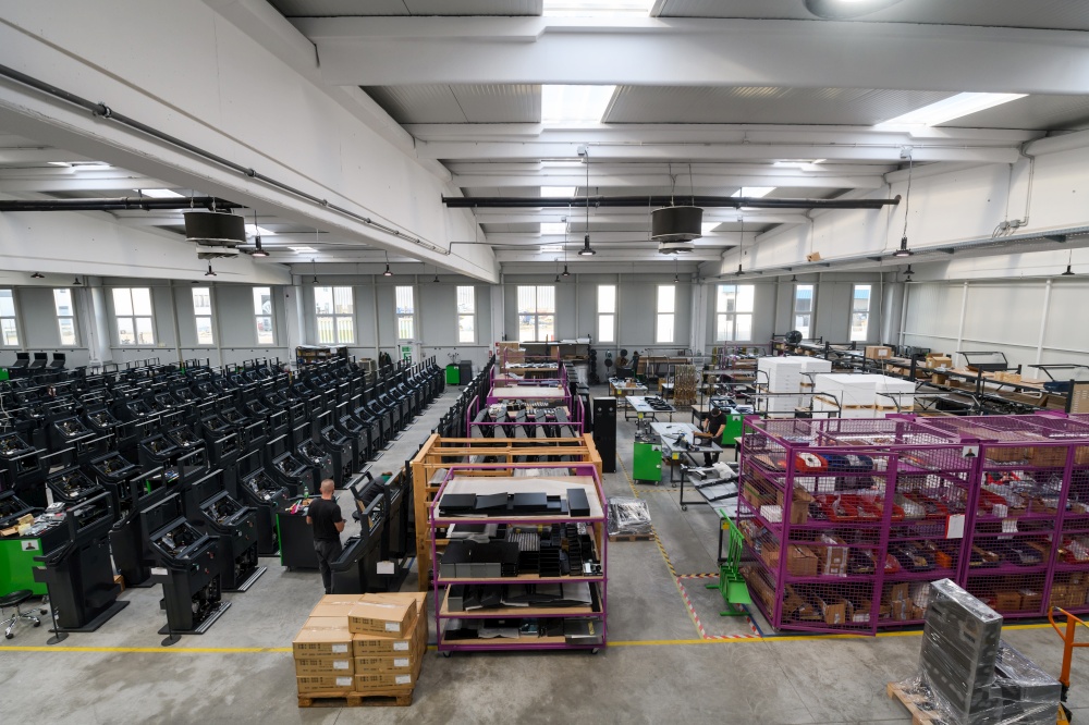 modern industrial factory for mechanical engineering equipment and machines manufacture of a production hall. High Quality Photo. modern industrial factory for mechanical engineering equipment and machines manufacture of a production hall