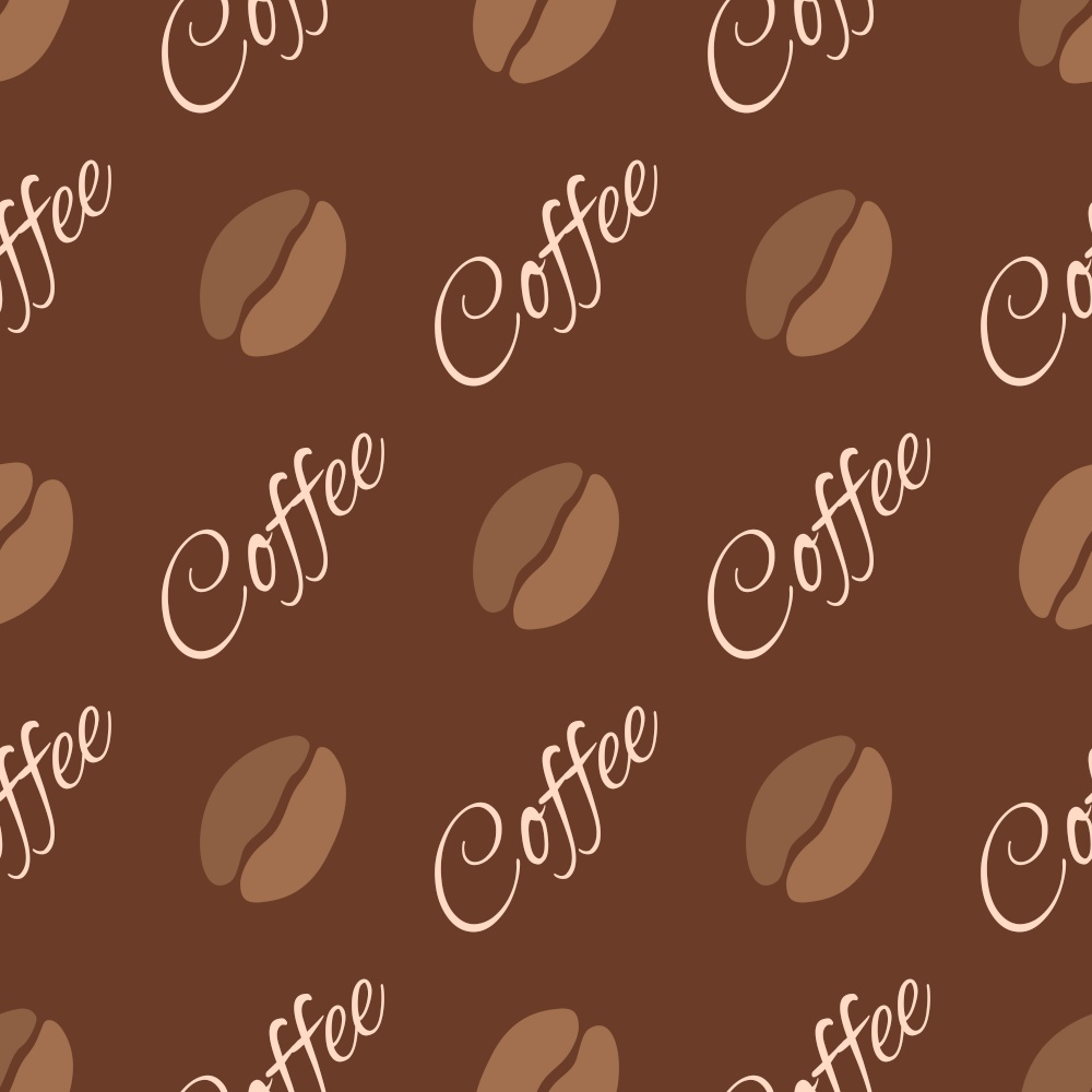 Seamless Coffee Pattern Background. Vector Illustration. Seamless Coffee Pattern Background. Vector Illustration EPS10