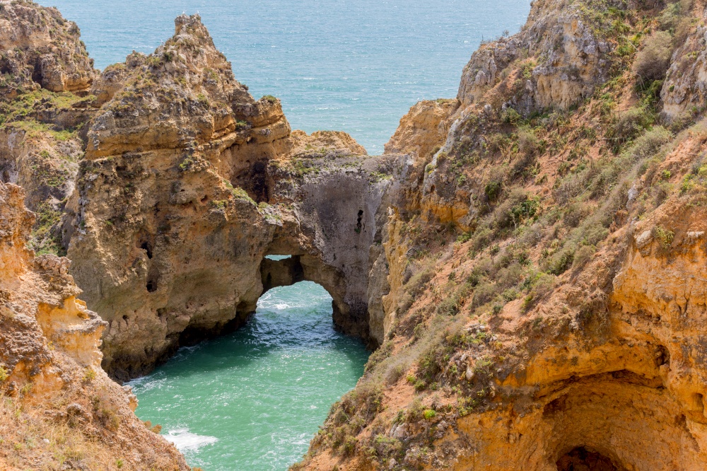 Cliffs of Ponta da Piedade, Lagos, Algarve, Portugal