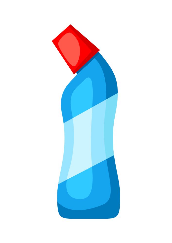 Icon bottle of spray means for washing. Illustration solated on white background.. Icon bottle of means for washing.
