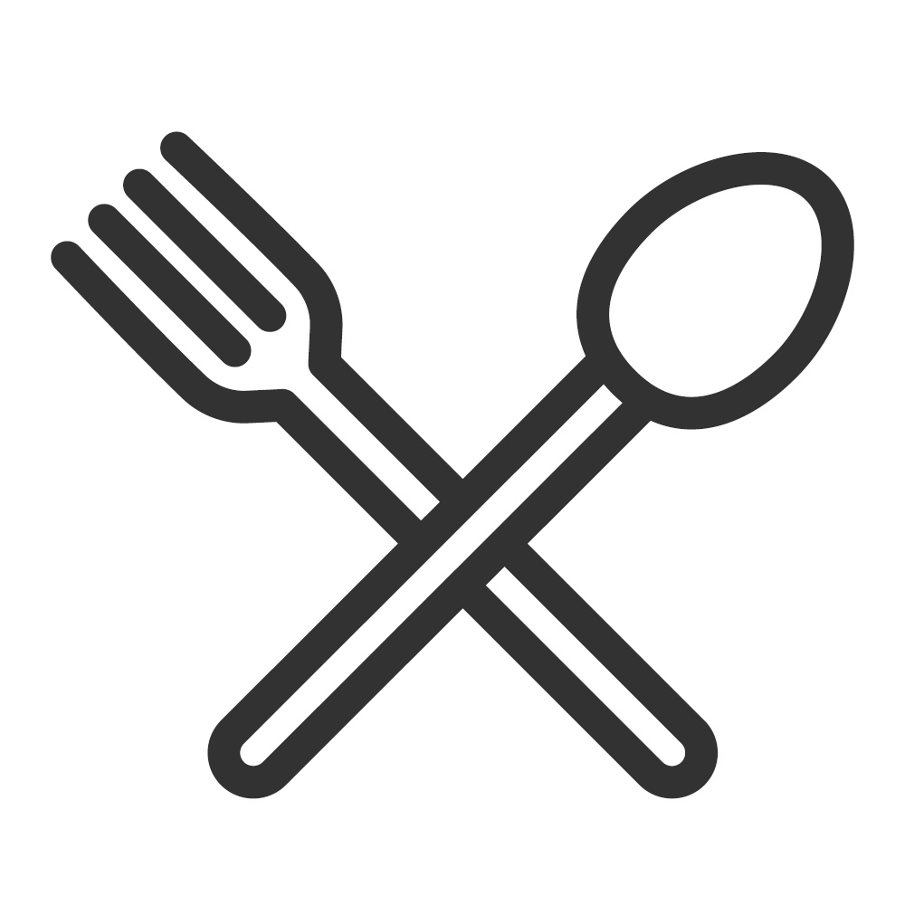 Cutlery - fork, knife. Simple food icon in trendy line style isolated on white background for web apps and mobile concept. Vector Illustration. EPS10. Cutlery - fork, knife. Simple food icon in trendy line style isolated on white background for web apps and mobile concept. Vector Illustration