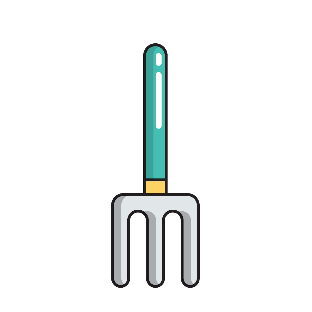 Garden tool, simple gardening icon in trendy line style isolated on white background for web apps and mobile concept. Vector Illustration EPS10. Garden tool, simple gardening icon in trendy line style isolated on white background for web apps and mobile concept. Vector Illustration