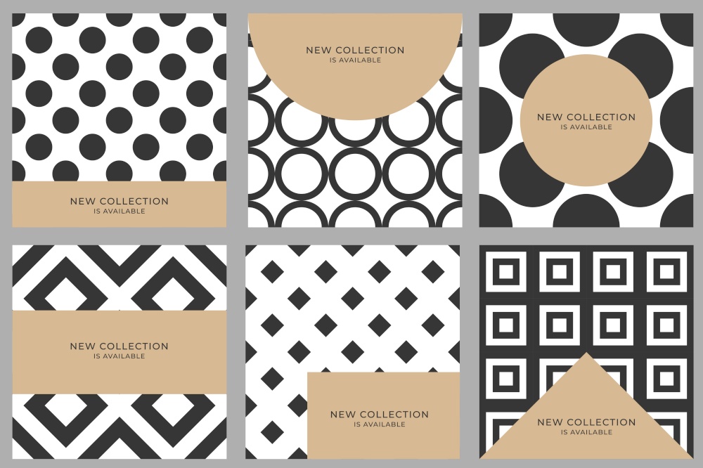 Set of Abstract Luxury geometric pattern cover design poster, print for brochure, notebook template. Vector Illustration. EPS10. Set of Abstract Luxury geometric pattern cover design poster, print for brochure, notebook template. Vector Illustration