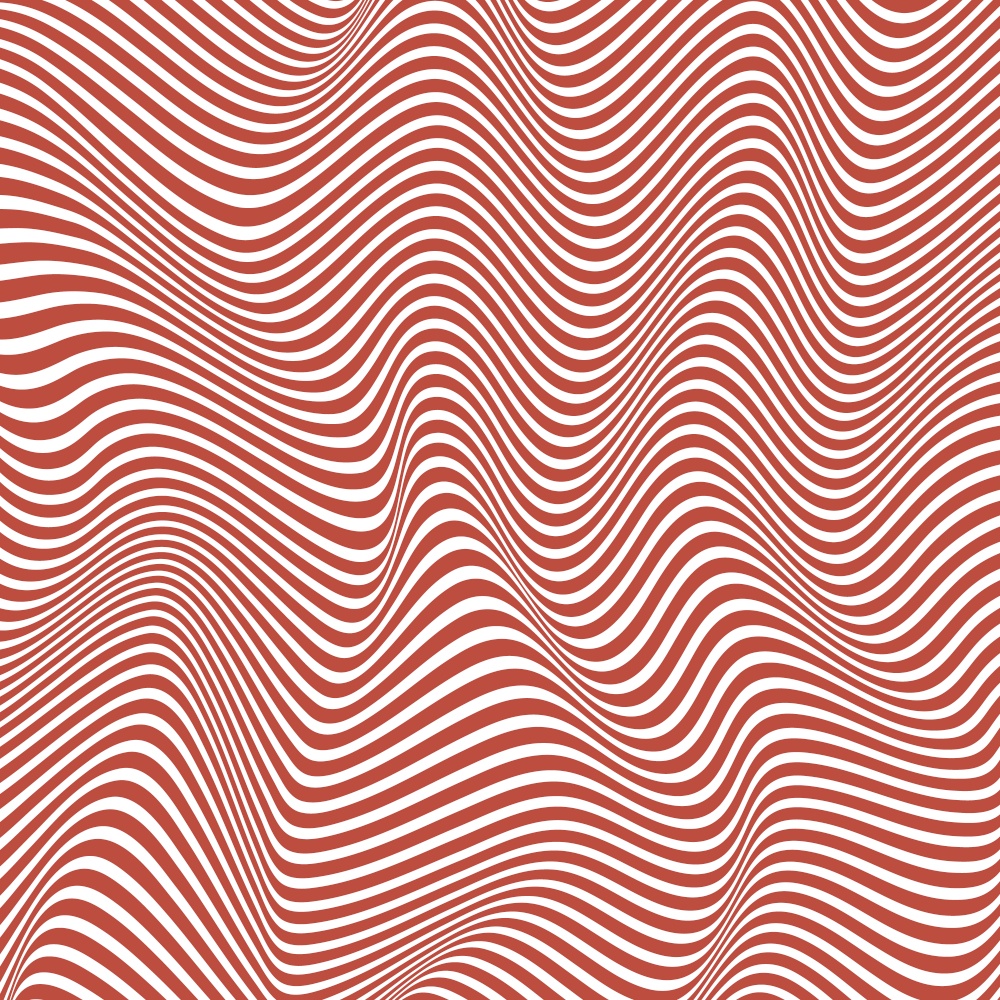 Abstract optical illusion pattern of wavy lines. Vector illustration .. Abstract optical illusion pattern of wavy lines.