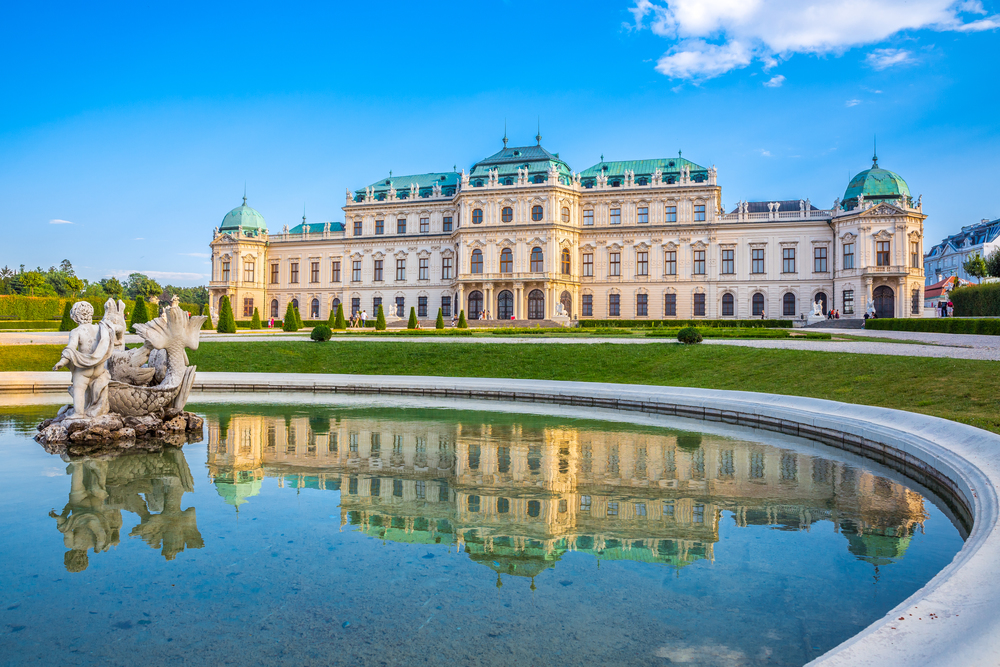 Castle in Vienna, Austria
