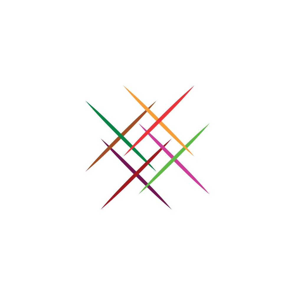 business colorful logo abstract lines