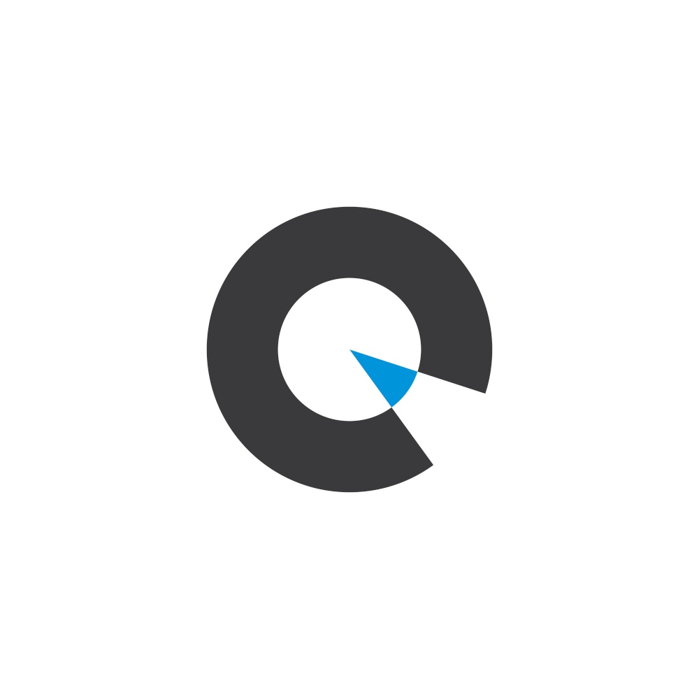 lerrer q or o vector logo icon design