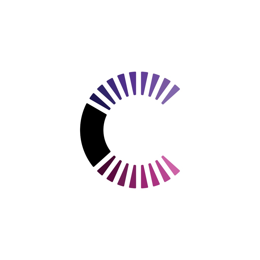 letter c logo icon design logotype