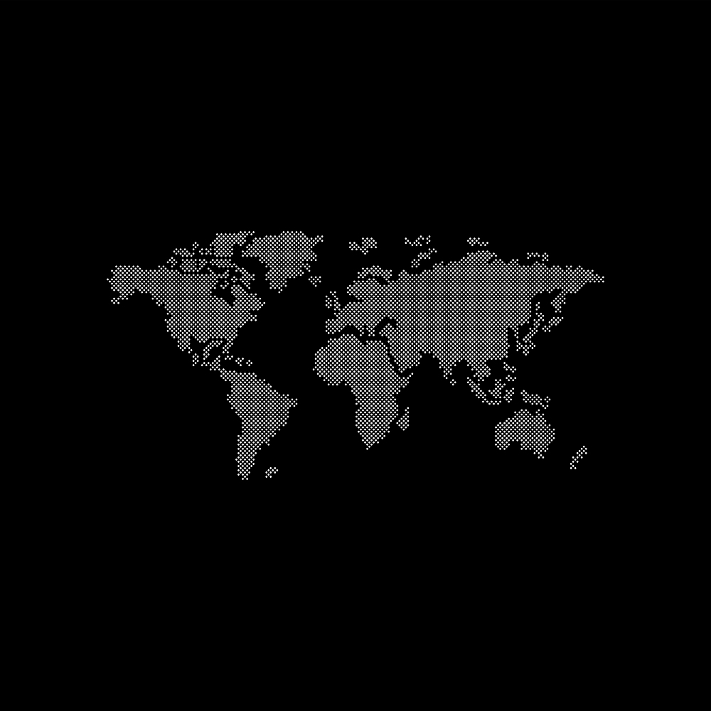 world region map globe vector art illustration. world region map globe vector