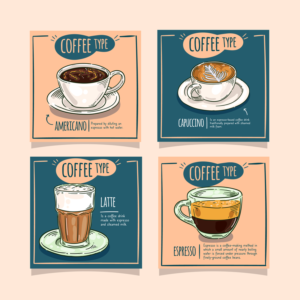 coffee shop cafe menu