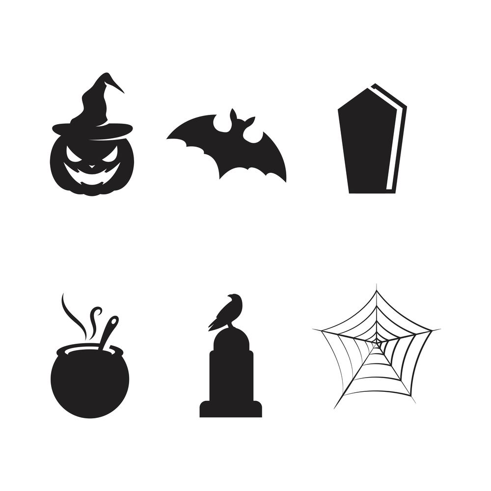 Halloween icon design for the holiday Halloween. Vector illustration