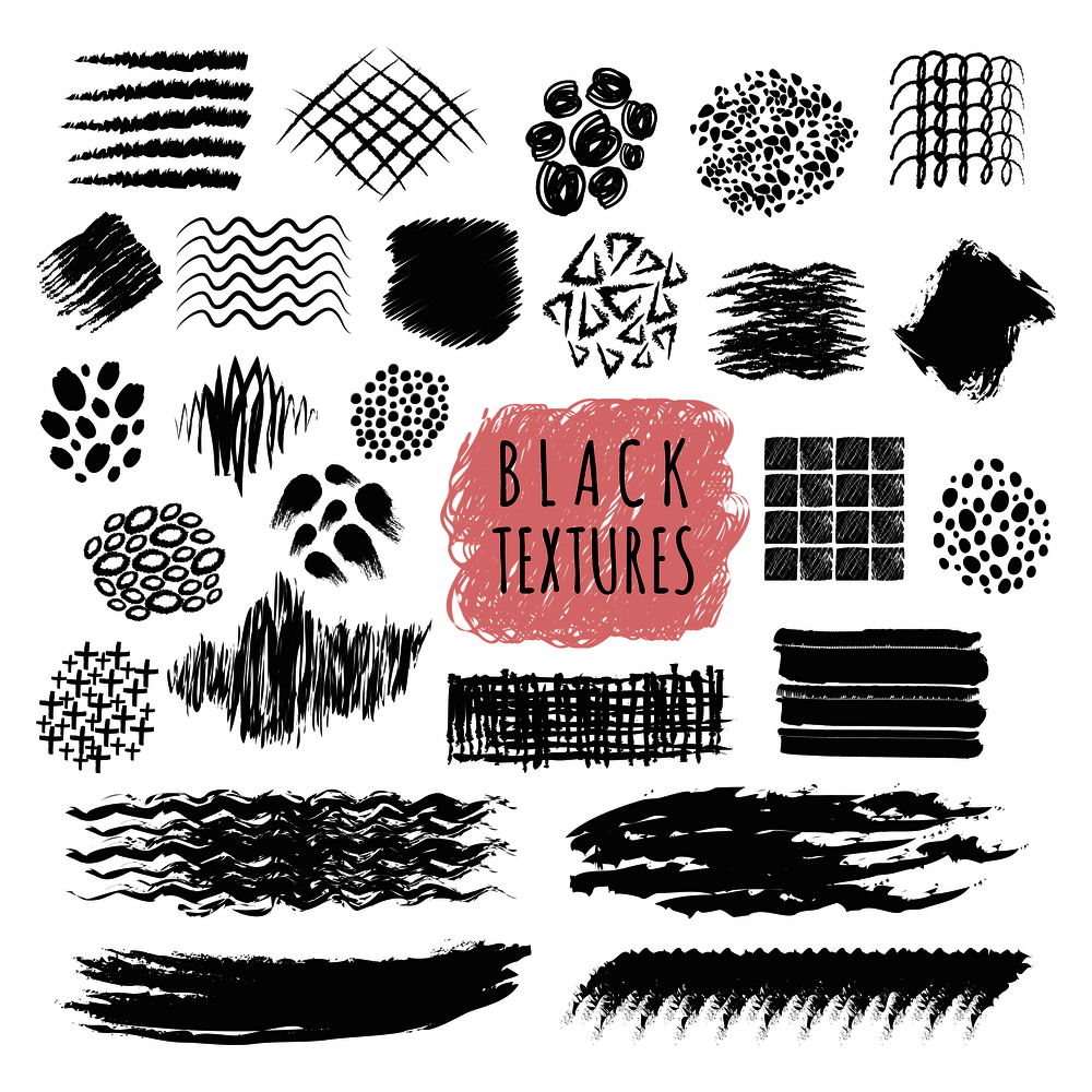 Sketch brush stroke texture design vector elements. Abstract sketch pen and pencil rough strip lines set. Marker stroke grunge, rough black paint brush illustration. Sketch brush stroke texture design vector elements. Abstract sketch pen and pencil rough strip lines set
