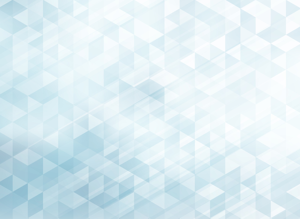 Abstract striped geometric triangles pattern light blue color background and texture with lighting effect. Vector illustration