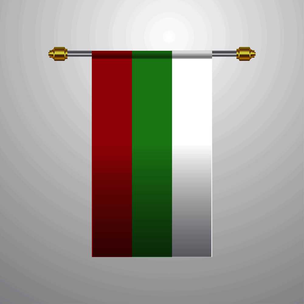 Bulgaria hanging Flag