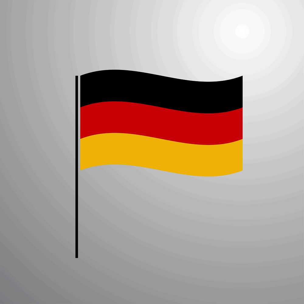 Germany waving Flag