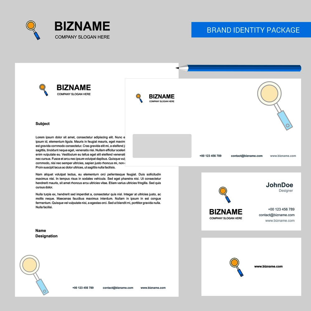 Search  Business Letterhead, Envelope and visiting Card Design vector template