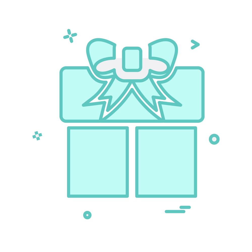 Giftbox icon design vector