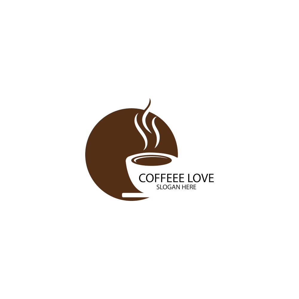 coffee logo icon vector illustration template