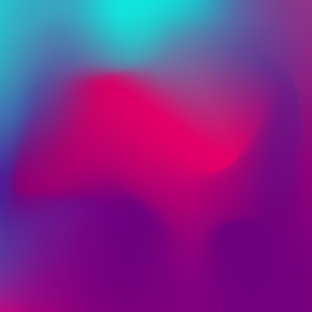 Abstract blurred gradient background with trendy vibrint color pink, purple, and blue colors. Vector illustration
