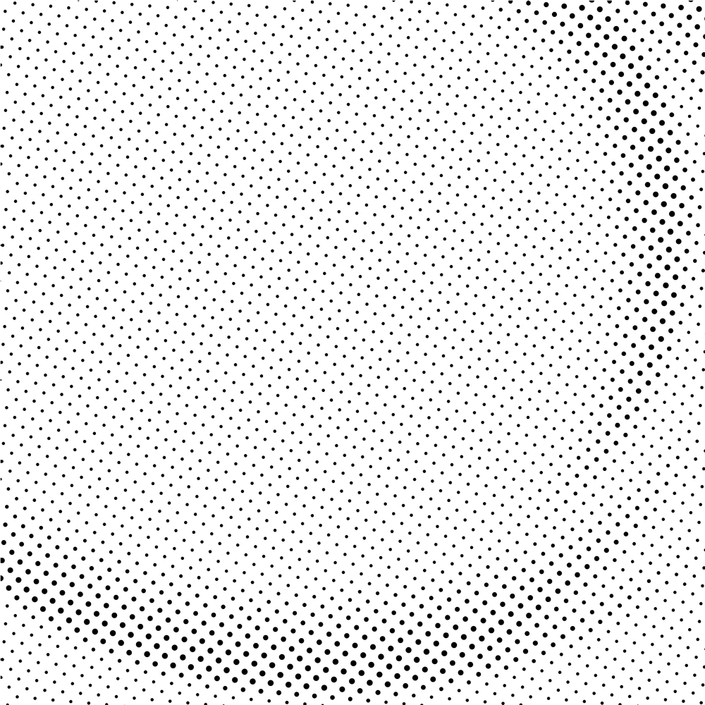 Abstract black halftone pattern element modern curve texture smooth white background and texture. Vector illustration