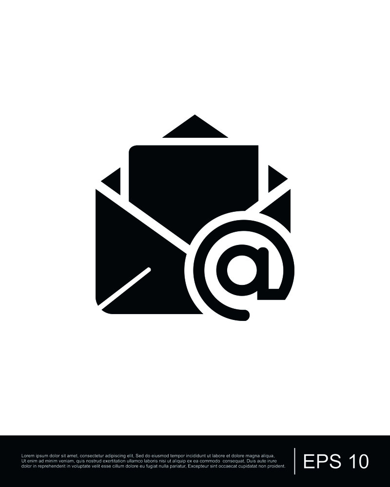 Business Email icon template