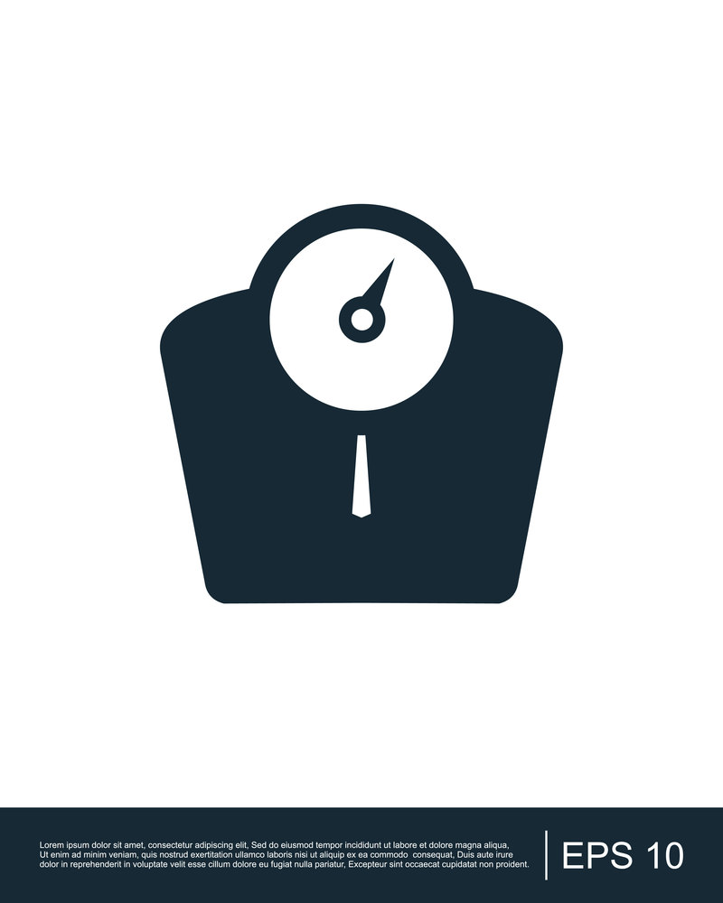 Weight Scale icon template
