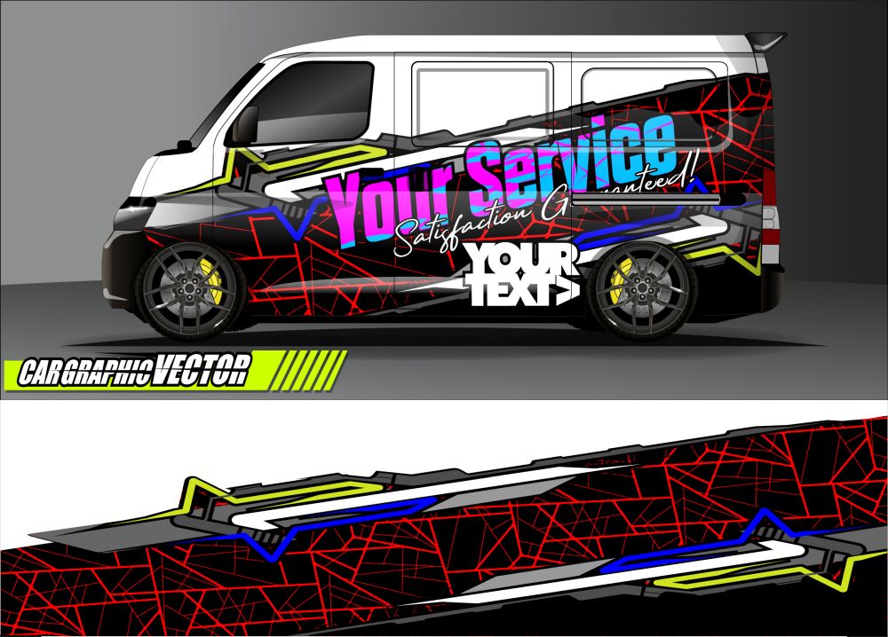 abstract racing vector background for truck car and vehicles. use for car wrap and vinyl cutting sticker