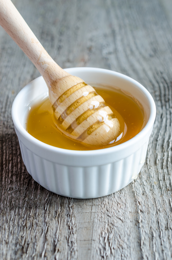 Bowl with honey