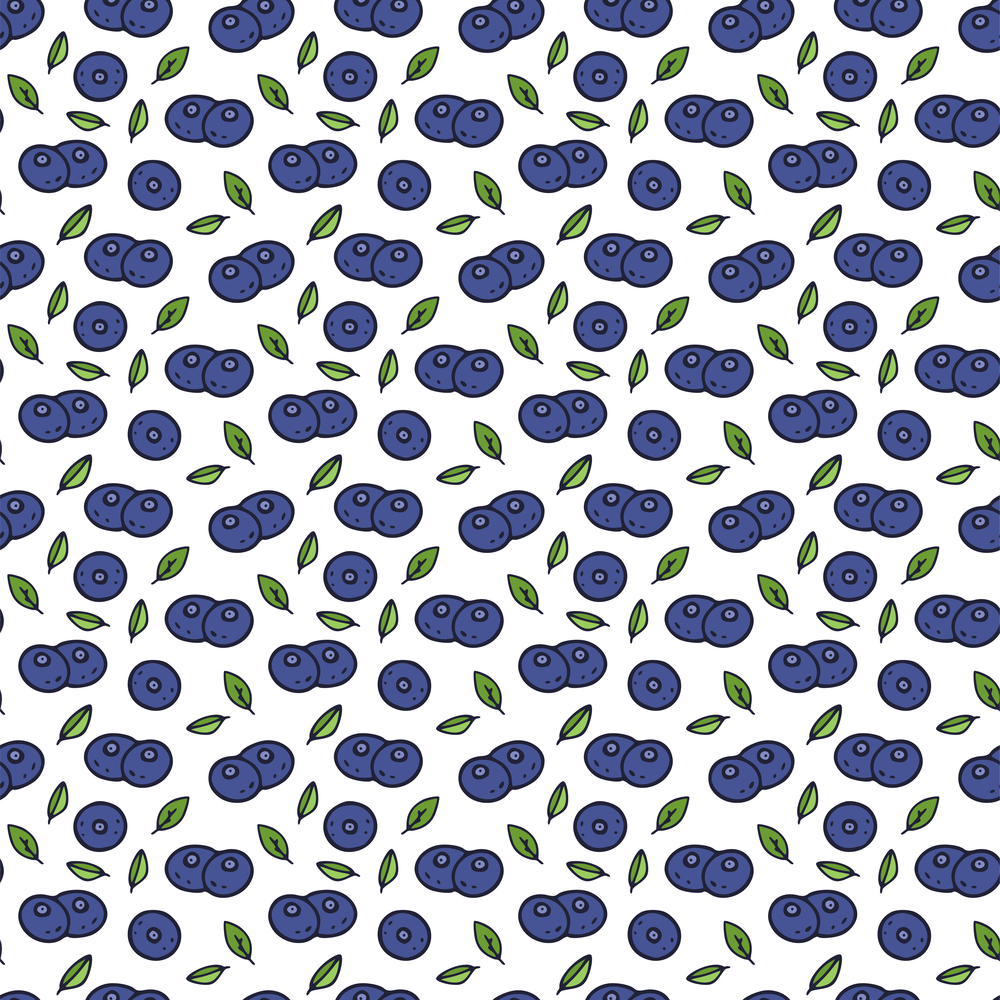 Blackberries seamless pattern with cute leaves. Summer background. Vector digital paper design. Blackberries seamless pattern with cute leaves. Summer background. Vector digital paper design.