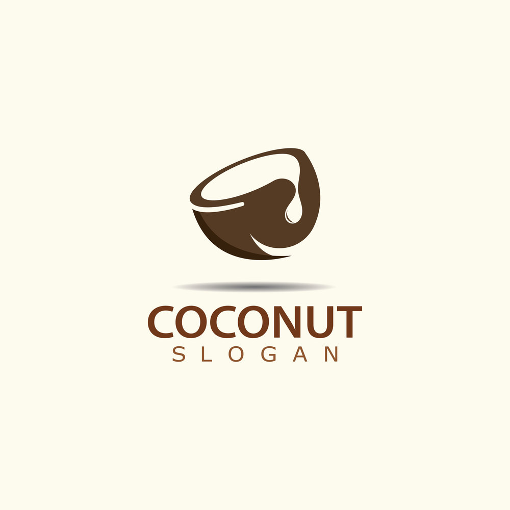 Coconut Logo image Design Template. Nature Product of Coconut Vector
