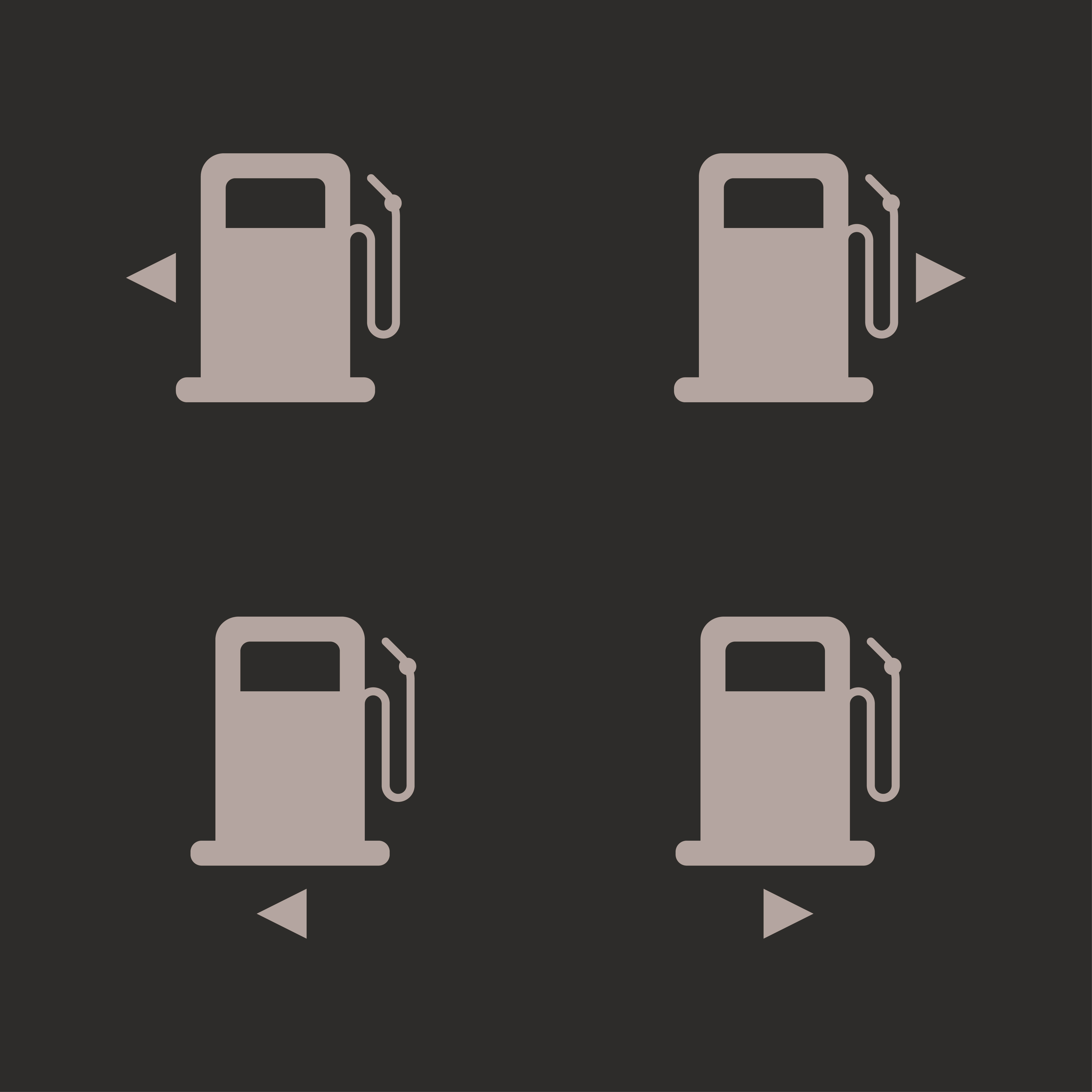 Fuel gas station vector icon. Petrol pump station symbol. Full gasoline sign. Auto car indicator panel illustration