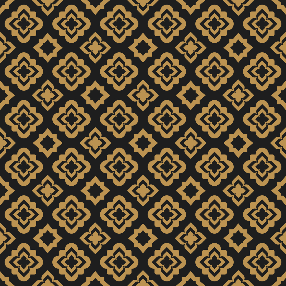 Arabic oriental abstract seamless pattern for Ramadan Kareem