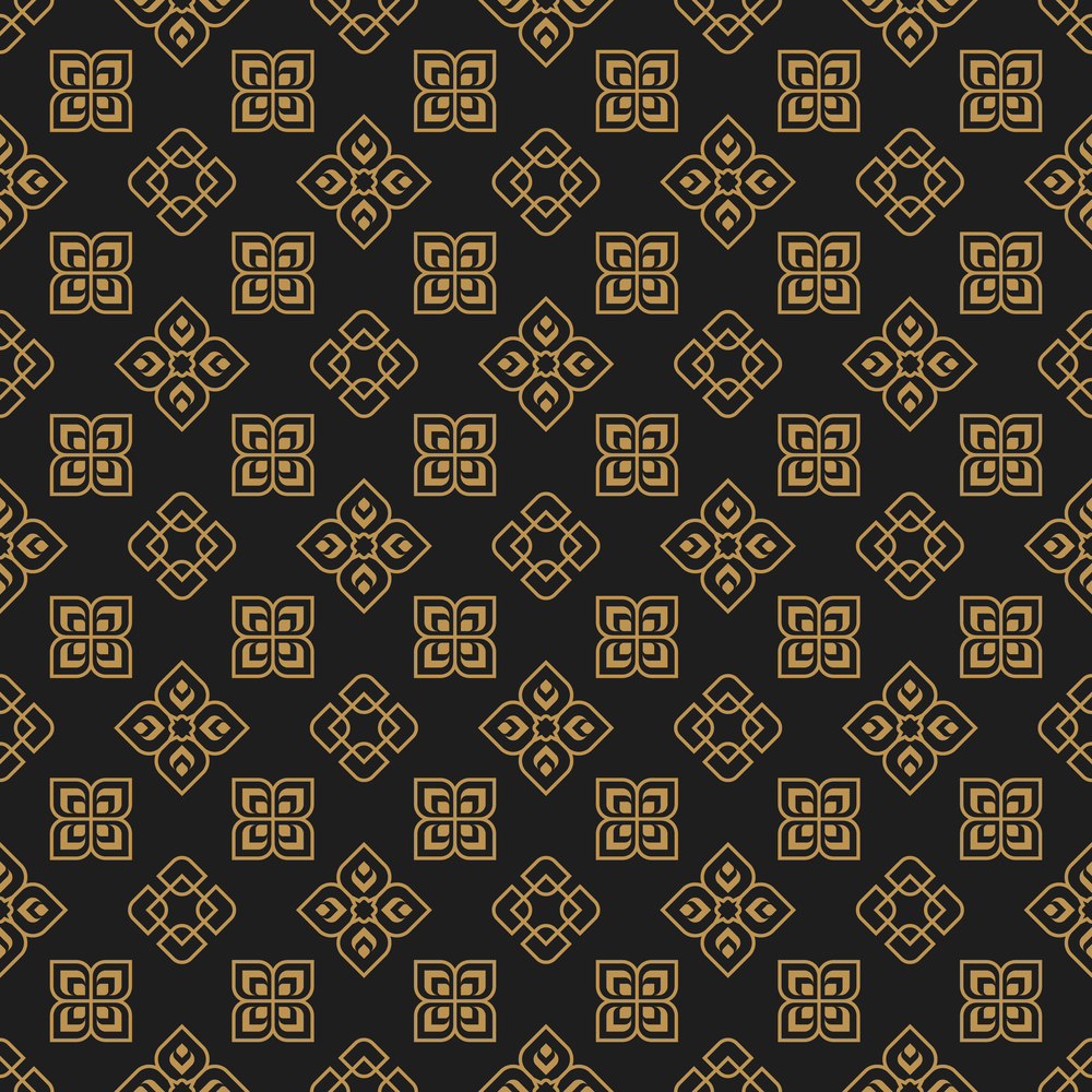 Arabic geometric ornamental abstract seamless pattern